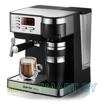 Рожковая бойлерная кофеварка CENTEK CT-1162